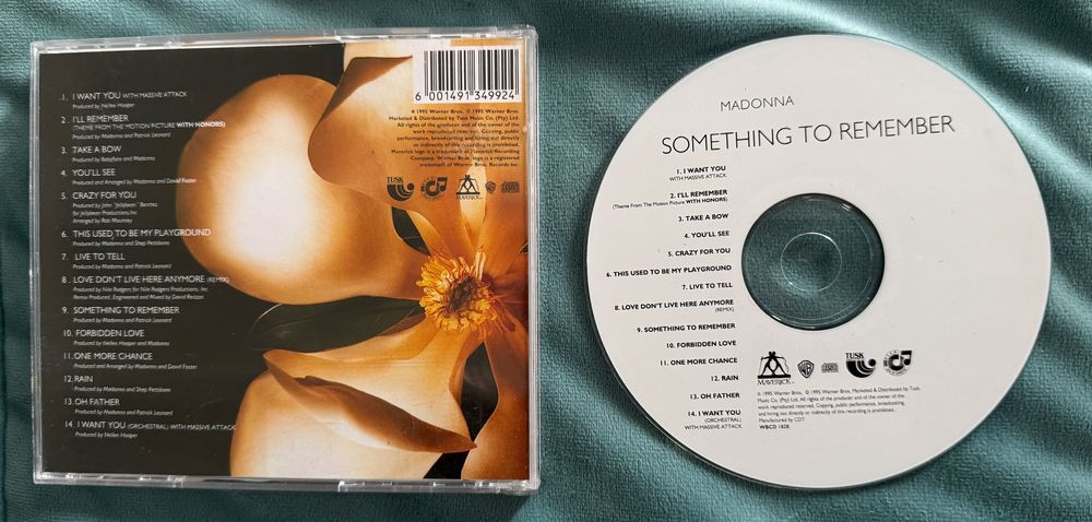 Madonna - Something To Remember  - Cd Album - South Africa