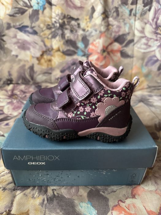 Дитячі ботиночки Geox Amphibiox  us7 eur23  15,4 см устілка!!!