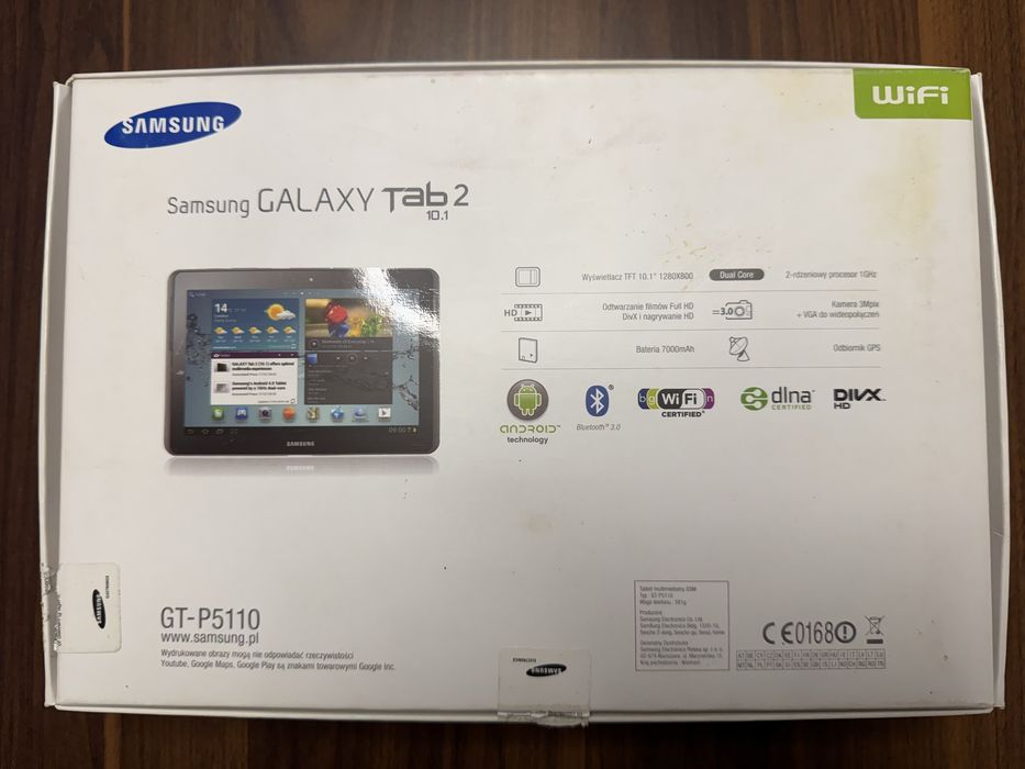 Tablet SAMSUNG GALAXY Tab2 10.1”