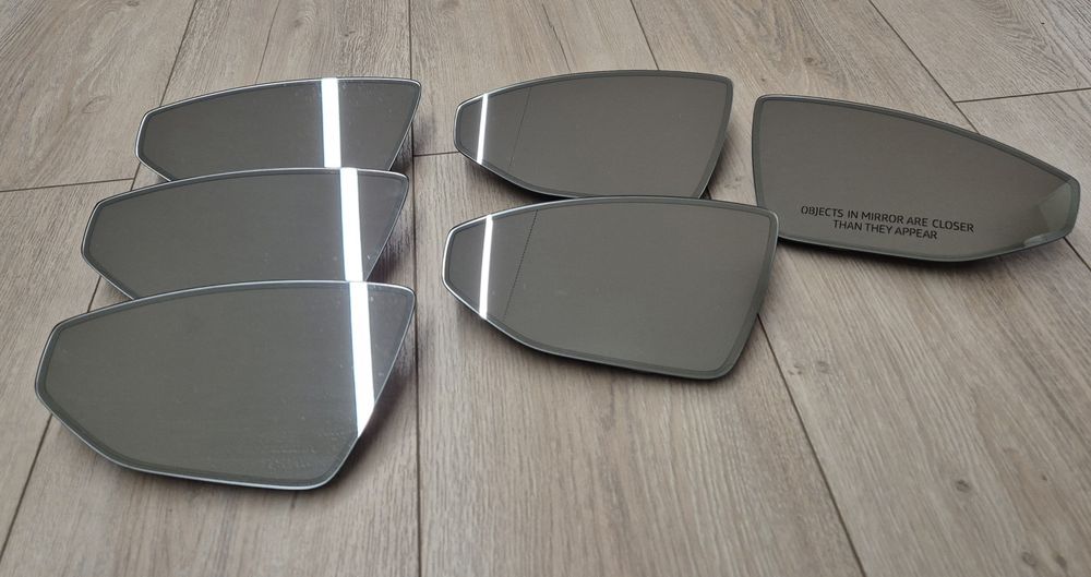 Вкладиш дзеркала audi а6 с8 a6 c8 оригінал