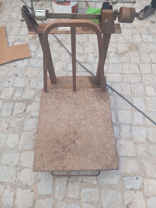 Balança decimal antiga até 150 kl