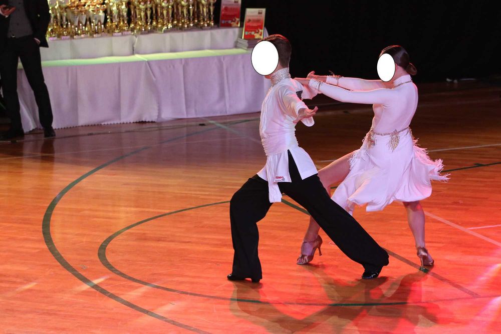 Sukienka taneczna turniejowa do łaciny