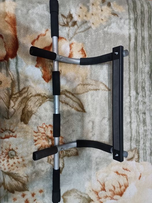 Par de halteres cor roxa e arco para Abdominais de Musculação