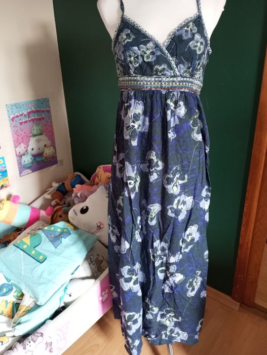 Maxi sukienka w kwiaty S