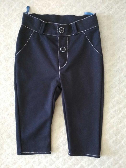 Komplet chłopię chrzest r.74 Body spodnie sweter kaptur wiosna Artex