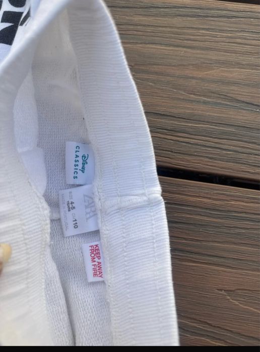 Spodnie szorty krotkie spodenki Zara 110