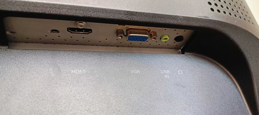 Монітор  HannSpree, hf237HPB, 23.", вмонтовані колонки, HDMI