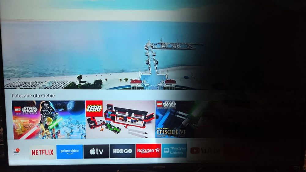 Telewizor Samsung 49 4k uszkodzony