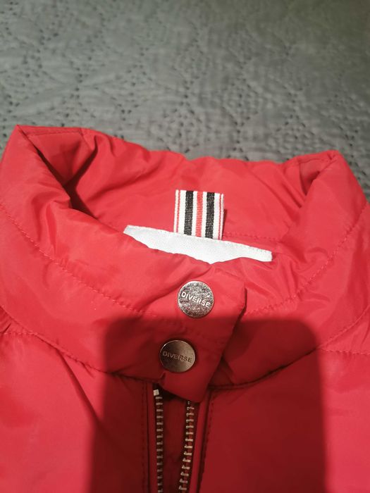 Czerwona kurtka damska DIVERSE