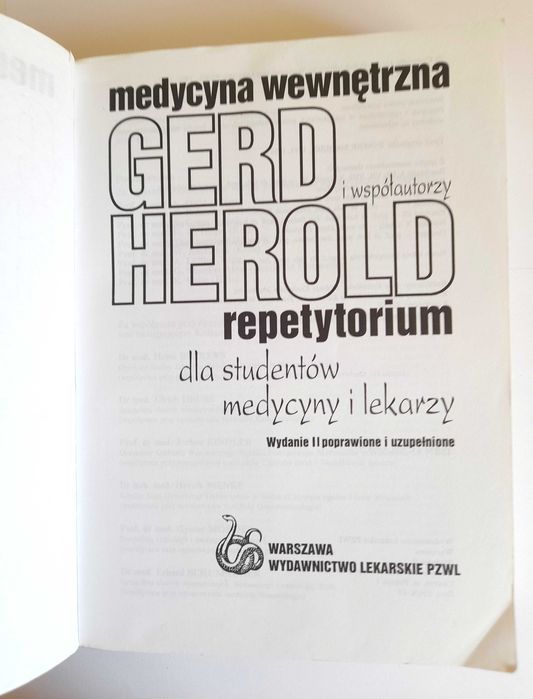 Medycyna wewnętrzna. Repetytorium - Gerd Herold