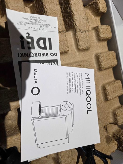 Nowy ekspres do kawy kapsułkowy Delta Q MiniQool Szary DeltaQ