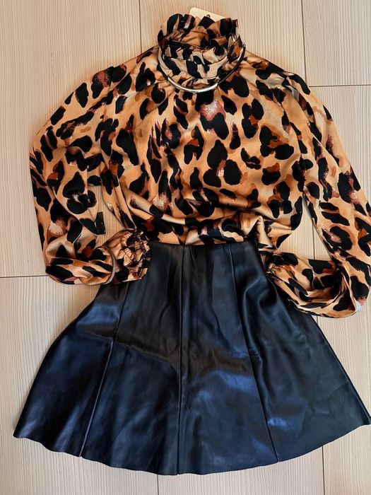 Юбка кожзам, экокожа, екокожа, екошкіра Primark, раз.М