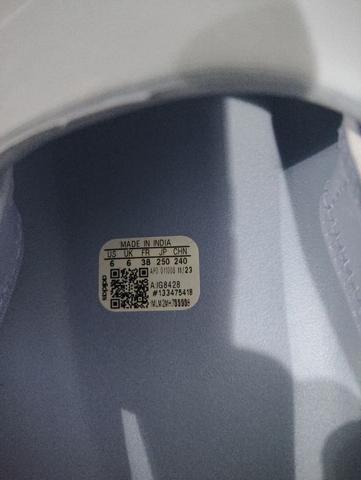 Sandálias Adidas Adifom Adilette J - Lavanda - 38 (NOVAS)