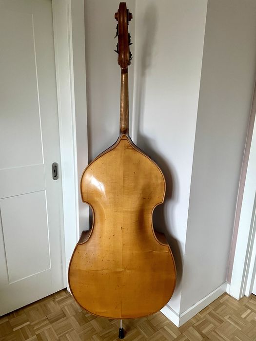 Kontrabas Muzima niemiecki 3/4 drewniany