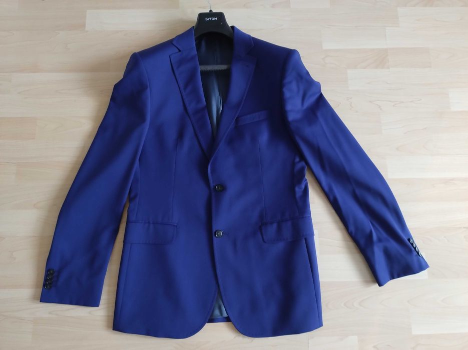 Garnitur granatowy BYTOM roz. L 50-52  jak nowy