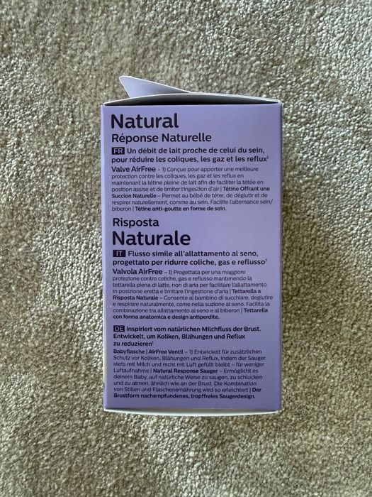 Biberão Philips Avent Natural Response AirFree 0-3