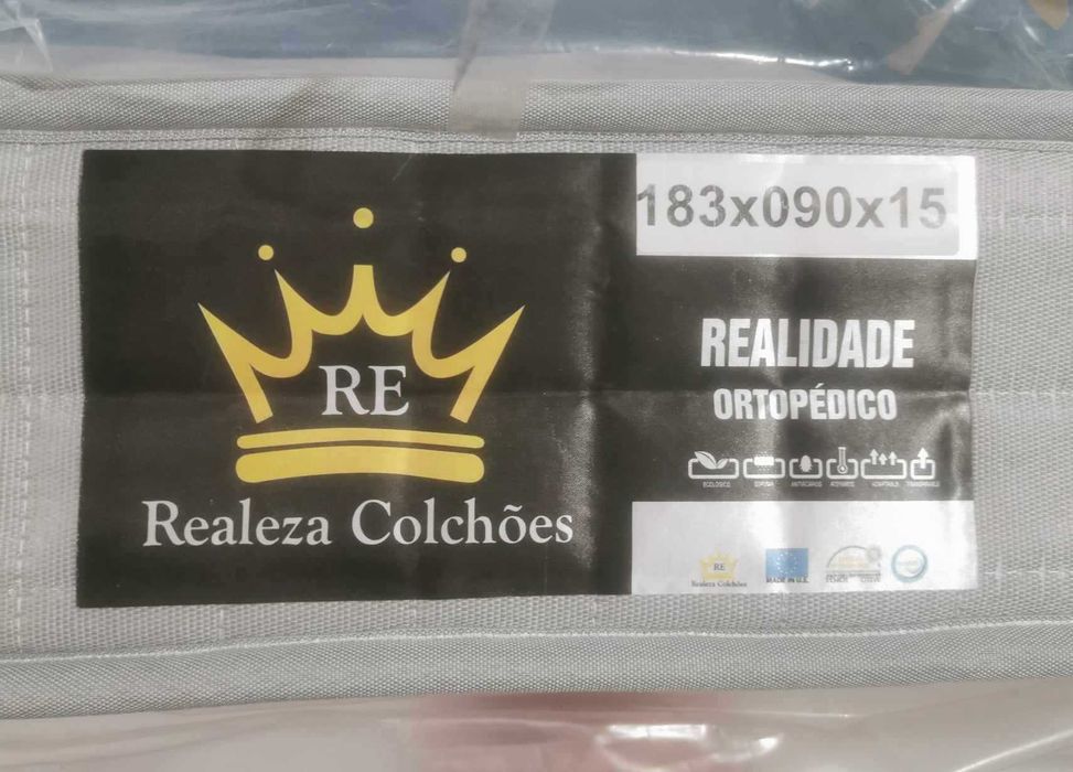Colchão Ortopédico Realeza dos Colchões (183x090x15) - Novo!