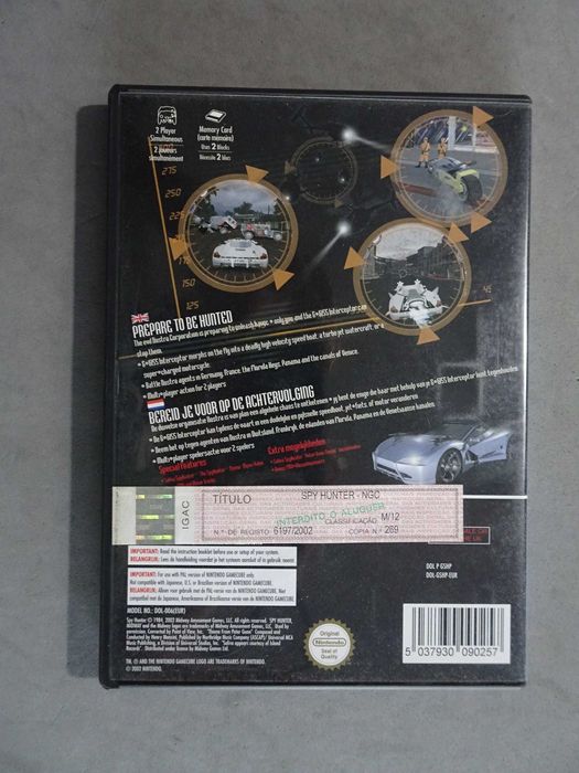 Jogo Gamecube Game Cube Spy Hunter