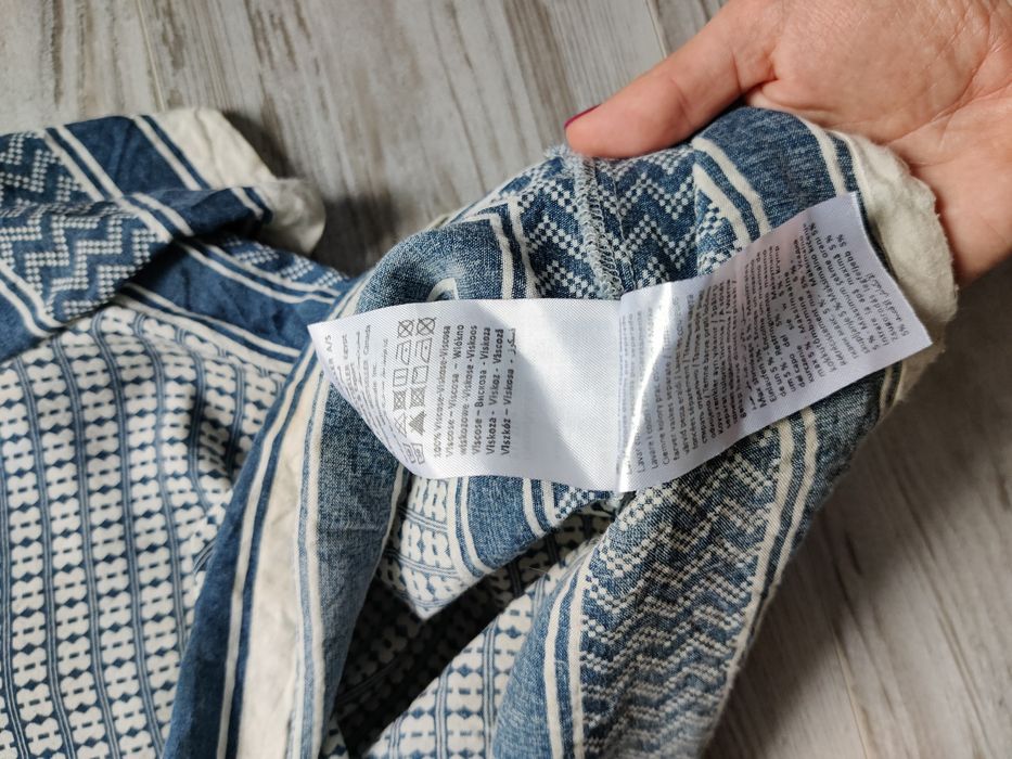 Vero Moda bluzka krótki rękaw boho