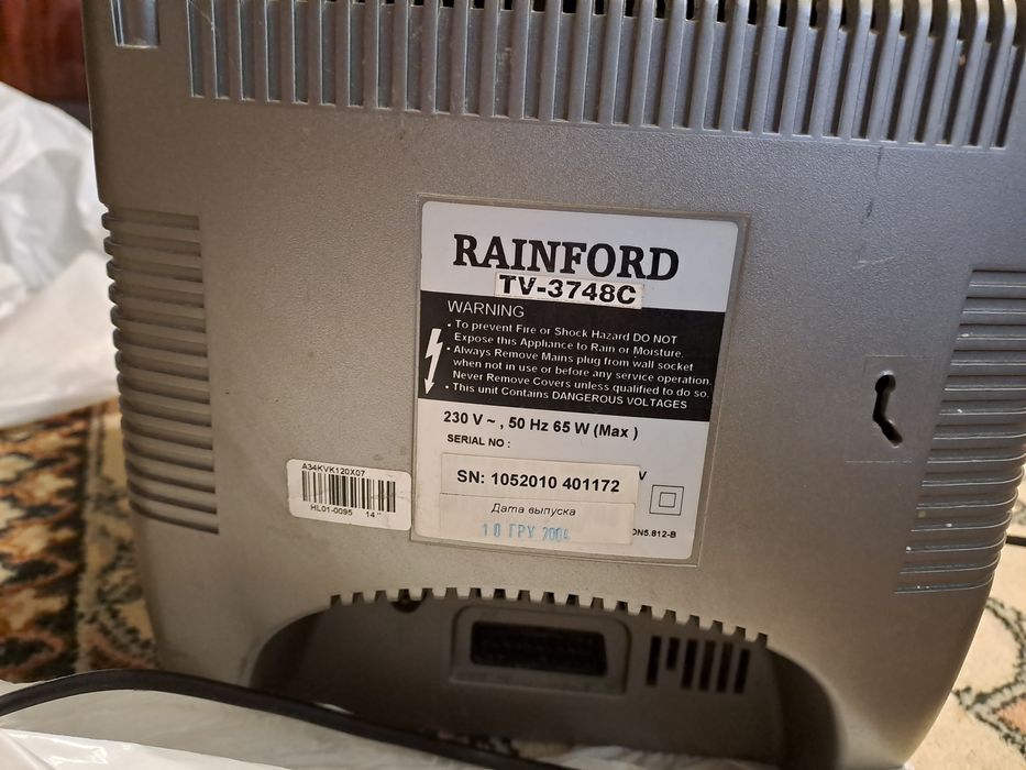 Телевізор Rainford Tv-3748c