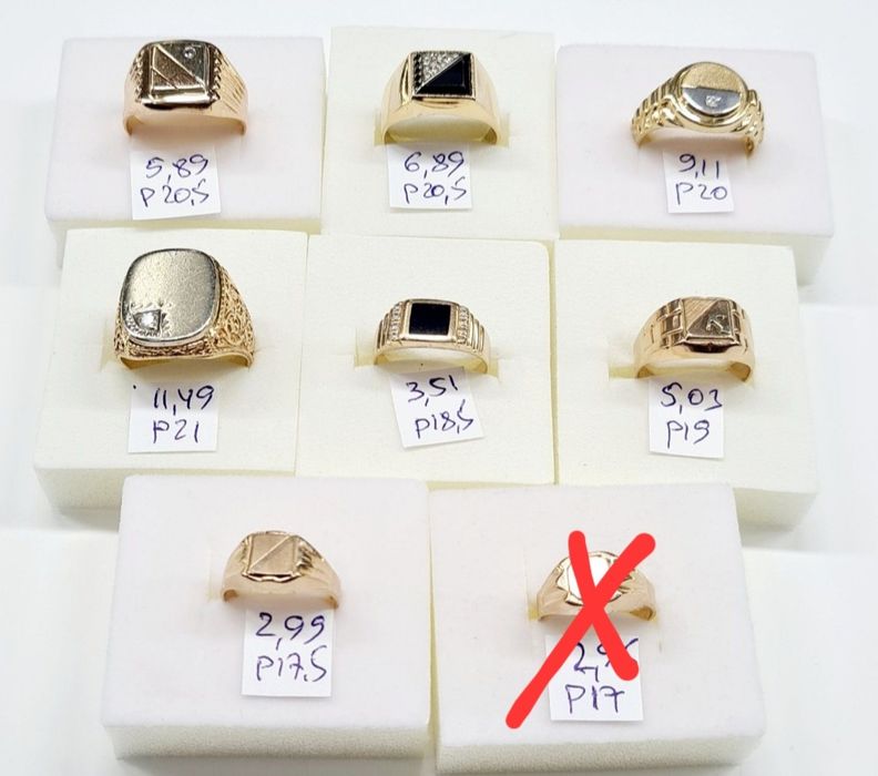 Продам золотые мужские печатки