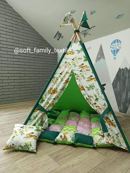 Вігвам, вигвам, дитяча палатка, детская палатка