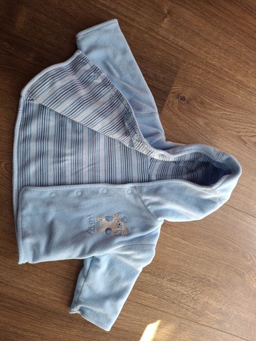 Kurtka na jesień wiosna niebieska ciepła marks&Spencer rozmiar 62