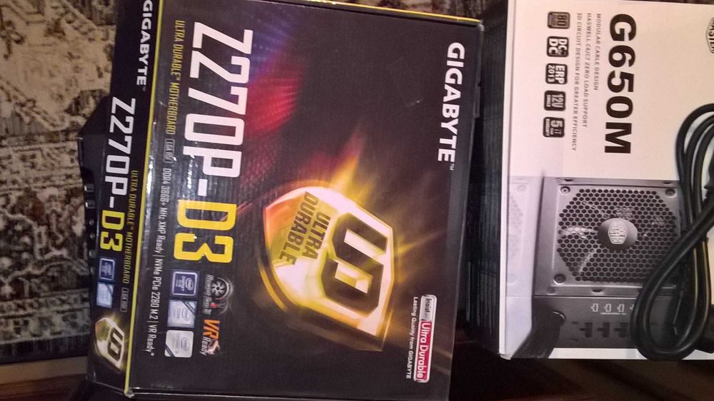 desktop core i7 6th 16gb  be quiet - Coller Master DVDrom Windows 8.1