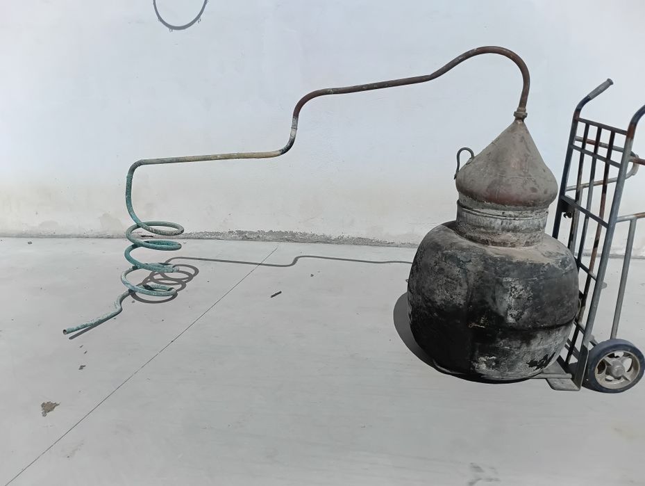 Alambique 100l antigo