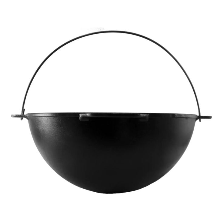 Чавунний казан з кришкою сковородою brizoll / чугунный казан бизолл