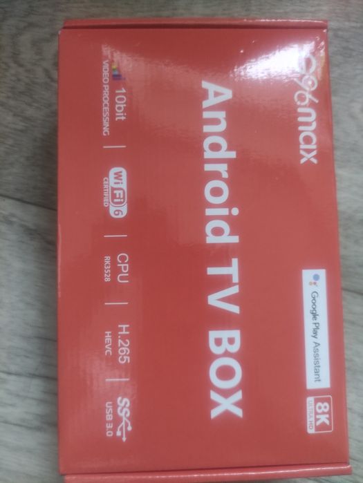 Тв бокс 4/32 новый