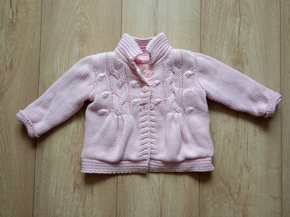 Kurteczka i sukienka dla dziewczynki 3-6 mies -62/68