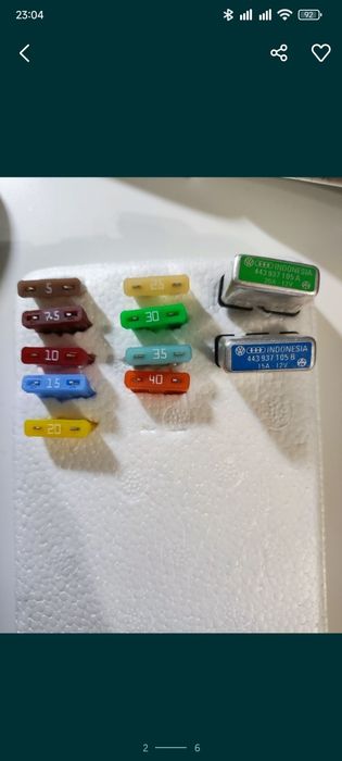 Запобіжники VAG. Прехранители VAG