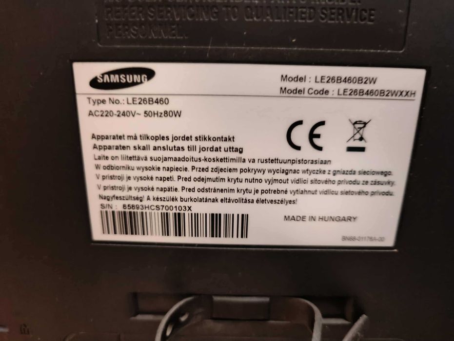 Telewizor samsung 26 cali