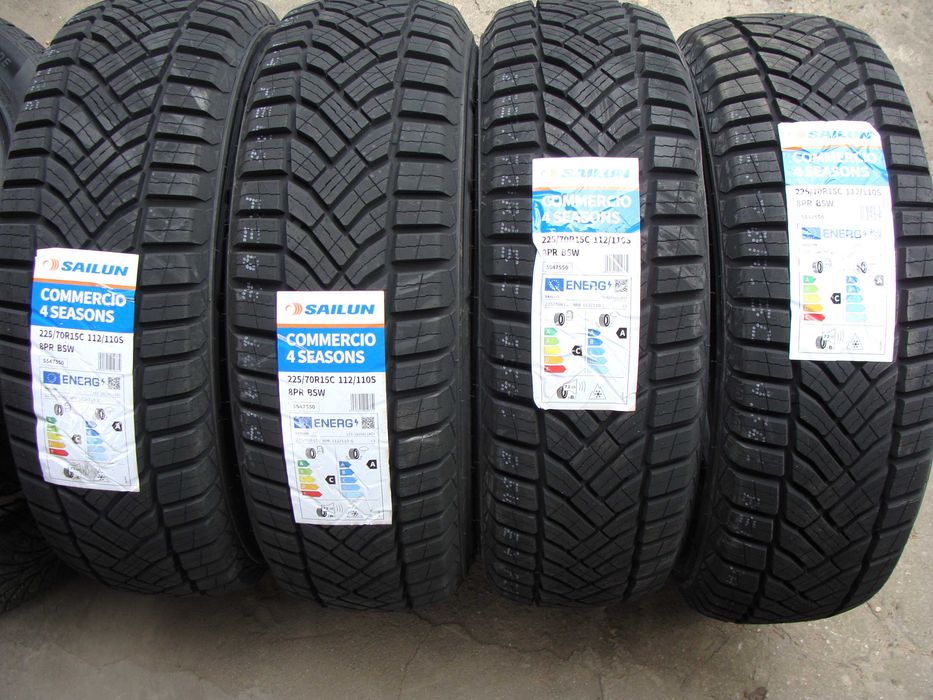 Opony 225 / 70 R 15 C Sailus 4seasons Nowe Całoroczne Bus
