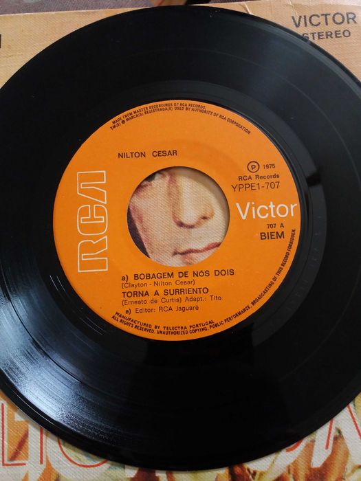 Disco de vinil antigo