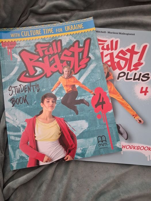 Full blast students book 4 plus комлект