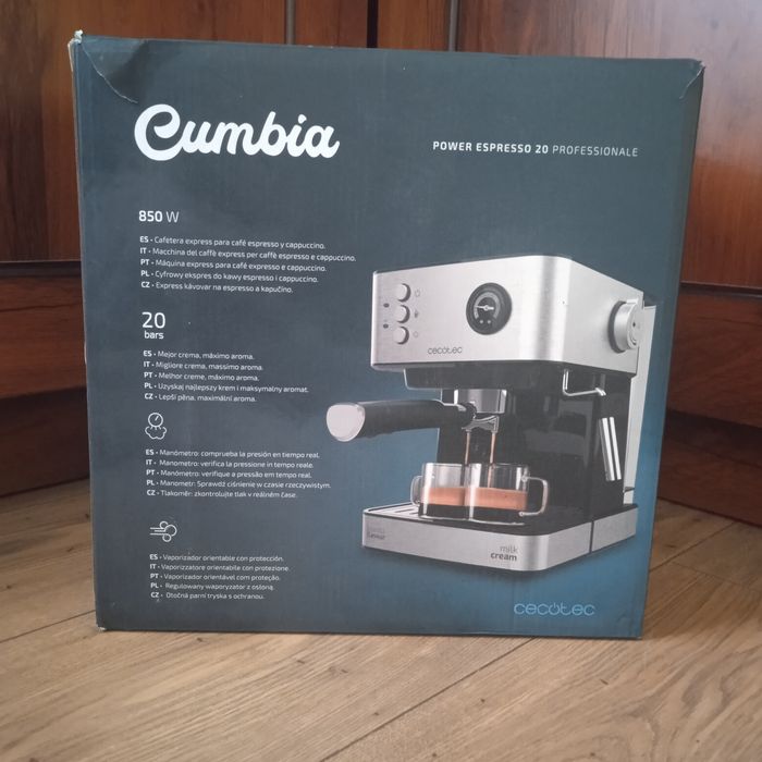 Kolbowy ekspres ciśnieniowy Cecotec Power Espresso 20 Professionale