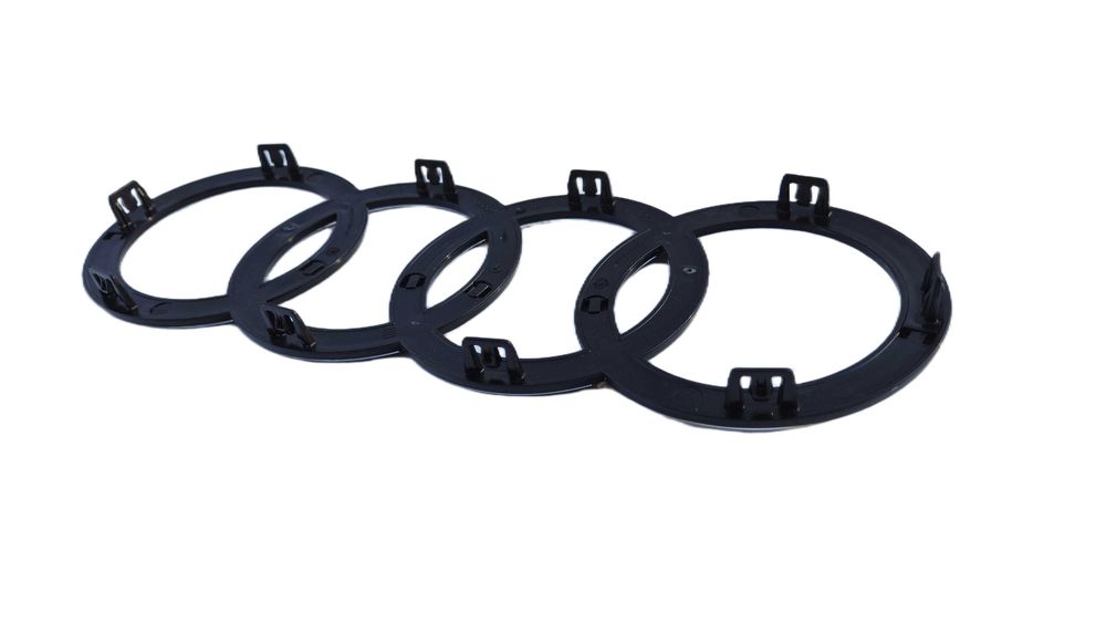 Emblemat Znaczek Logo AUDI Atrapy GRILLA Q7 2024- BIAŁY OE 4M0 NOWY !