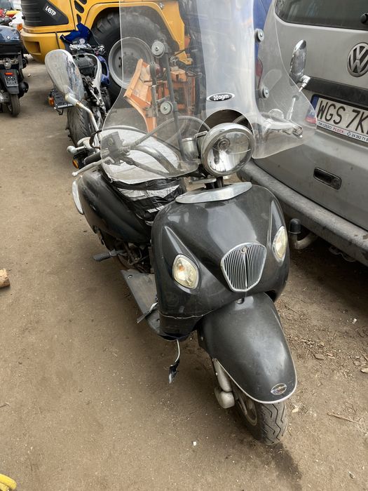 Skuter retro na części