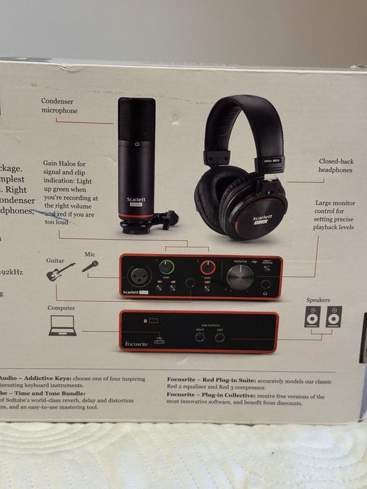 Focusrite Scarlett Solo Studio zestaw studyjny