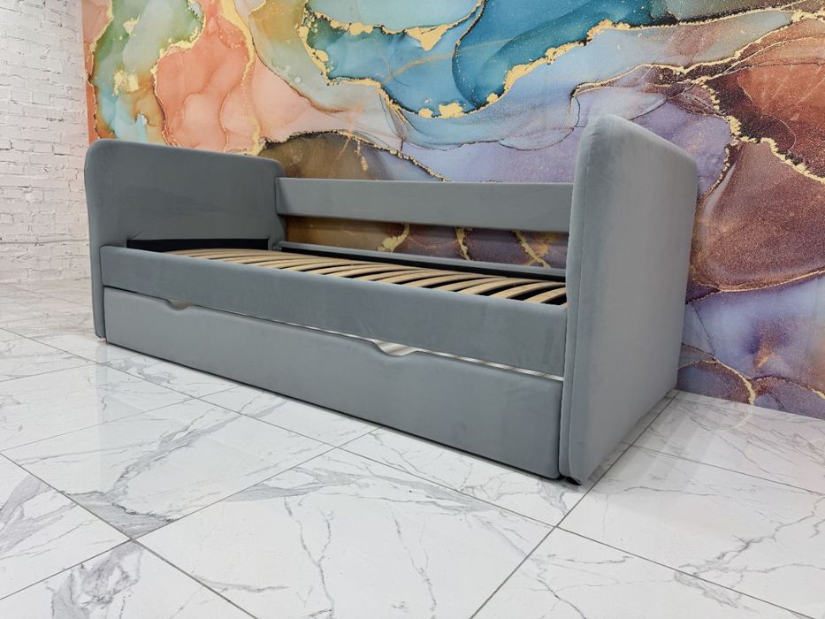 Преміальне дитяче ліжко з шухлядою, ліжка дитячі, сучасні ліжка
