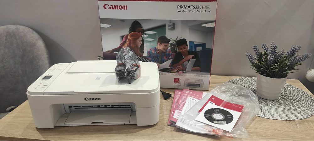Drukarka Canon PIXMA TS 3351. + Nowe tusze