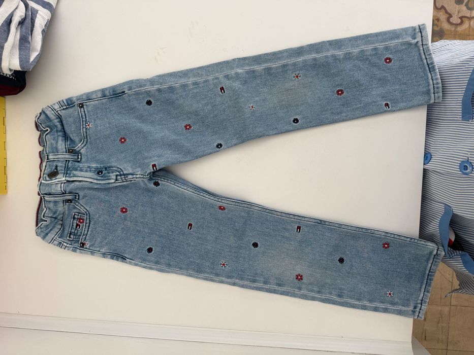 Calças Tommy Hilfiger 7-8 anos