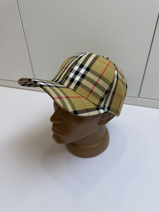 Burberry кепка / бейсболка бьорбері барбери барбері в клітку cap