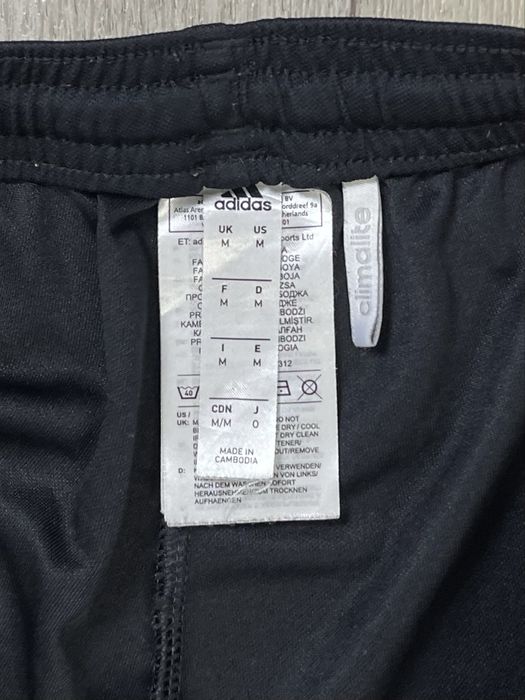 Adidas climalite шорты M размер спортивные черные оригинал