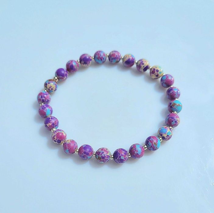 Bransoletka Jaspis Cesarski