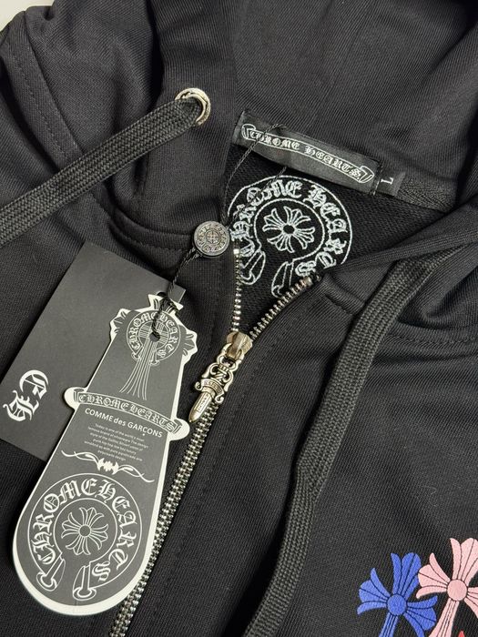 Зіп худі Chrome Hearts | Худи Хром хартс, хрестики, кофта