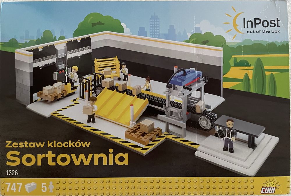Klocki Cobi 1326 Sortownia InPost
