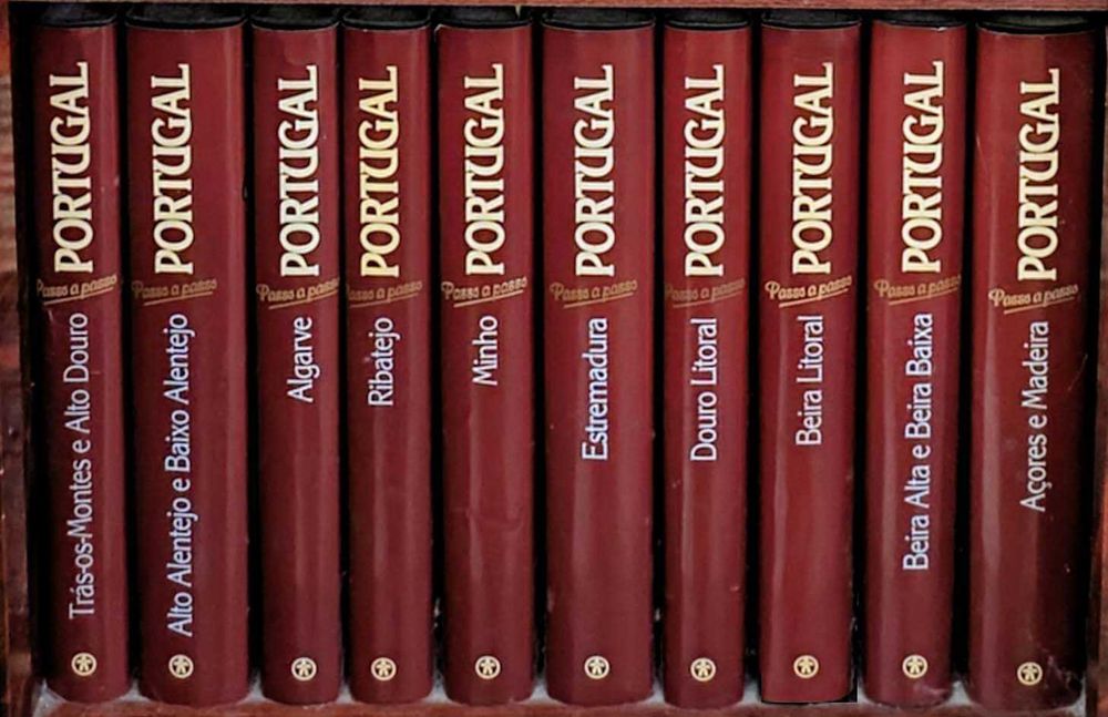 Conjunto de livros "Portugal Passo a Passo"